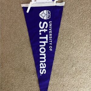 University of St. Thomas Purple Pennant